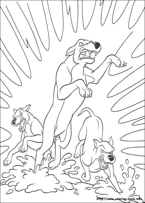 Bambi 2 coloring picture